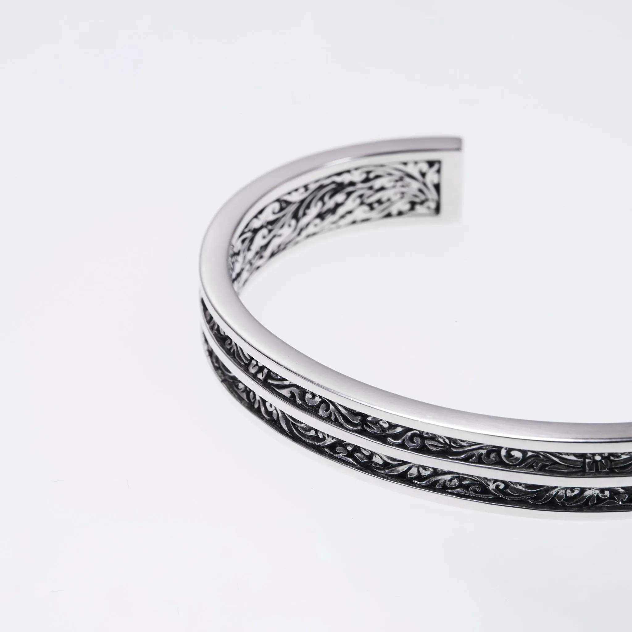 Double Ivy Bangle (S)
