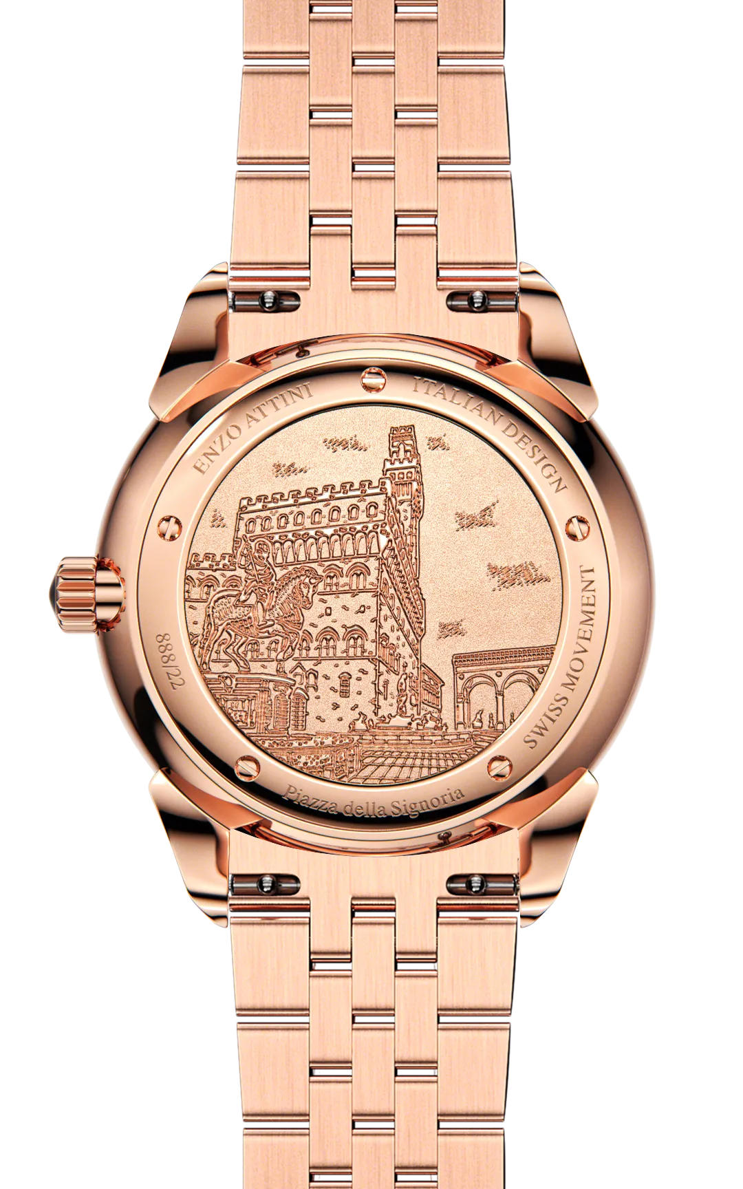 Piazza della Signoria - President Bracelet / Swiss Movement.