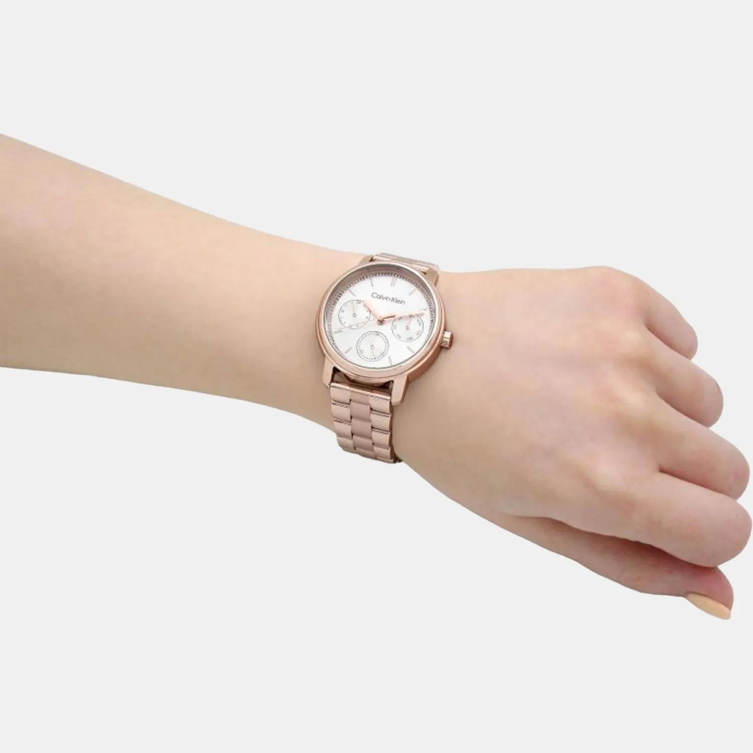 Women Stainless Steel Chronograph Watch 25200178