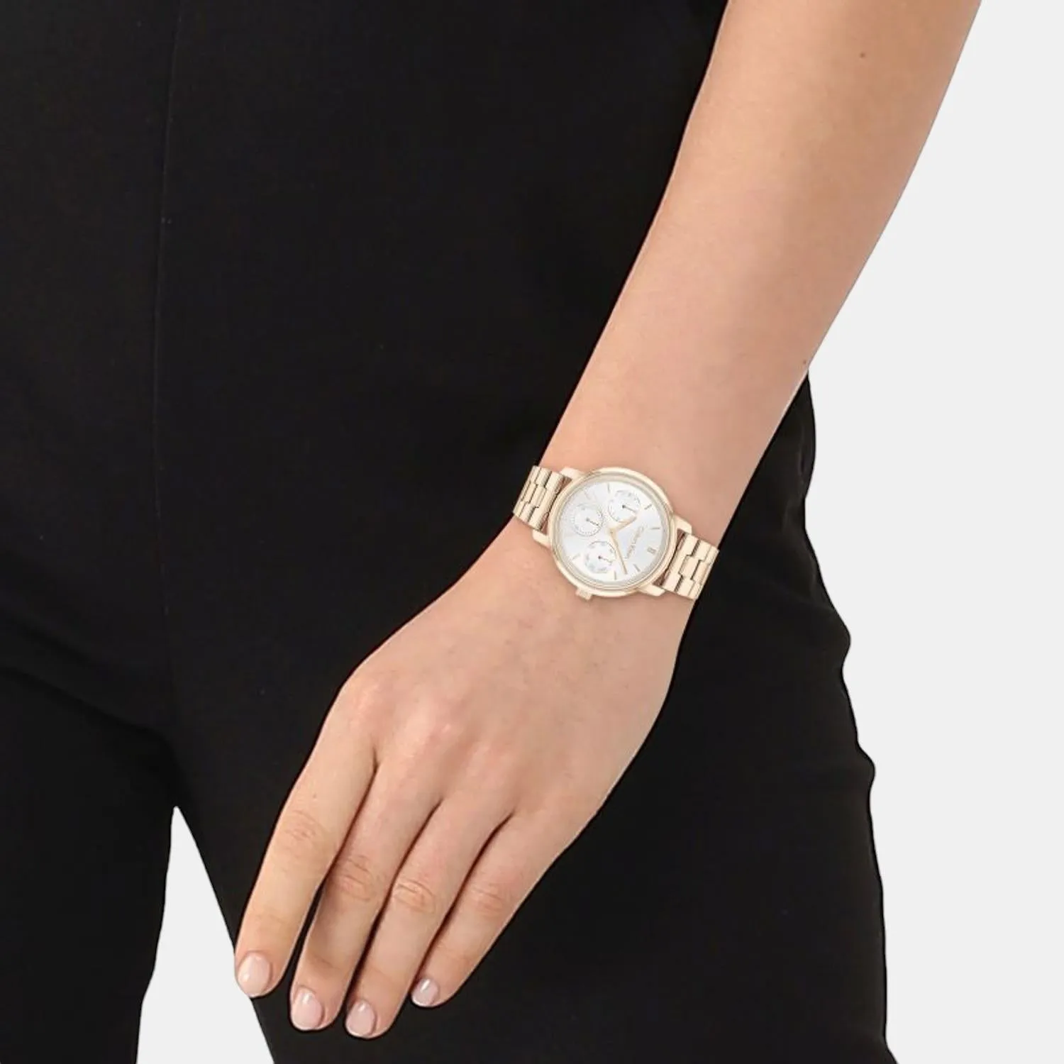 Women Stainless Steel Chronograph Watch 25200178