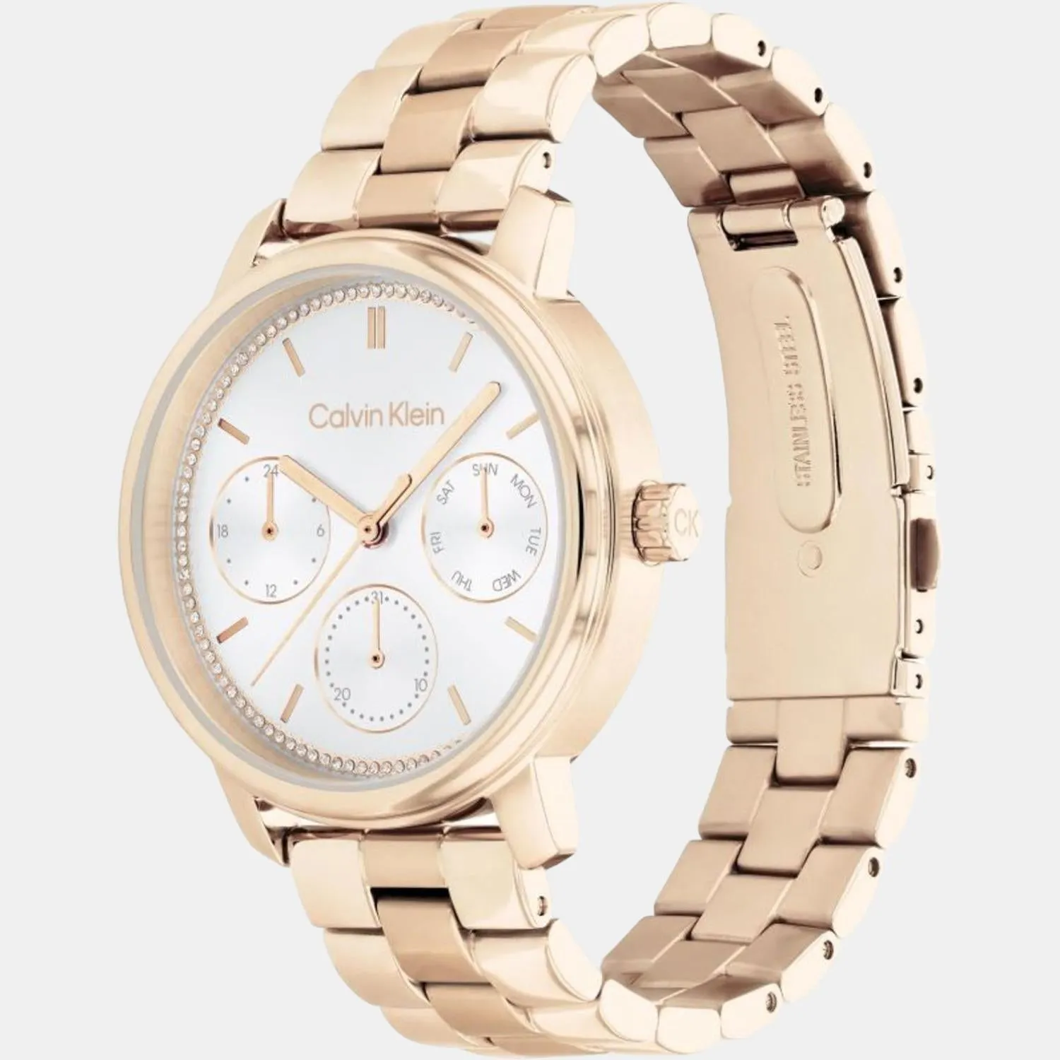 Women Stainless Steel Chronograph Watch 25200178